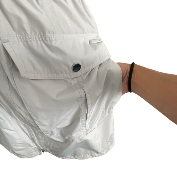 EUC Athleta Gray City Slicker Long Vest/Dress - XXS - Picture 6 of 11